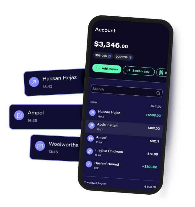 Everyday transaction account