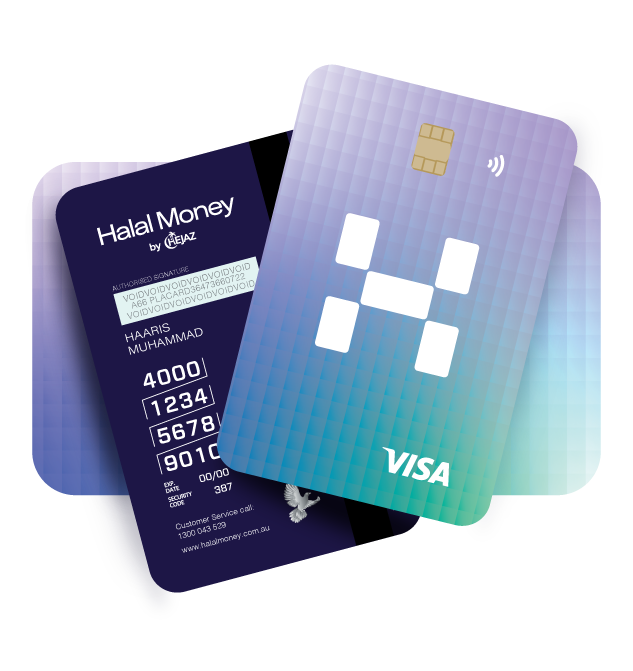 Halal Money Visa Debit card